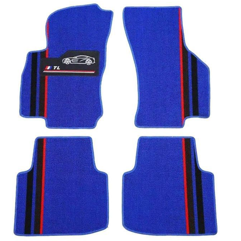 Blue Double Layer Mats
