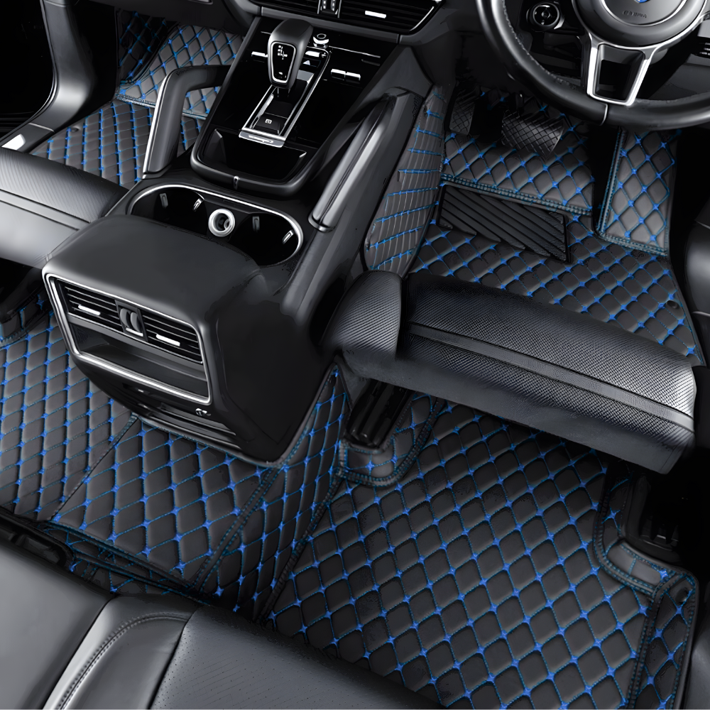 Black And Blue Stitching