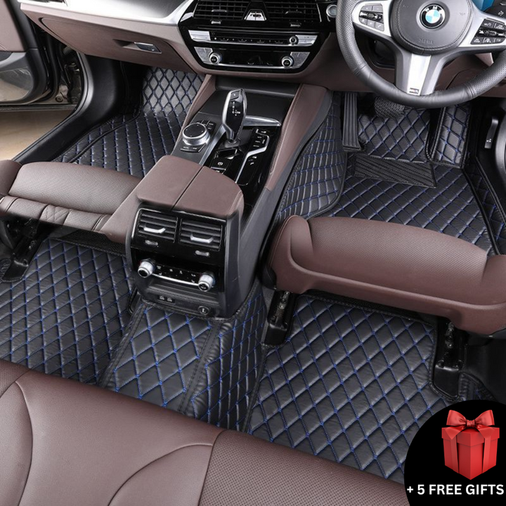 Black And Blue Stitching