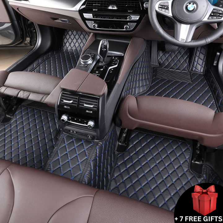 Black And Blue Stitching