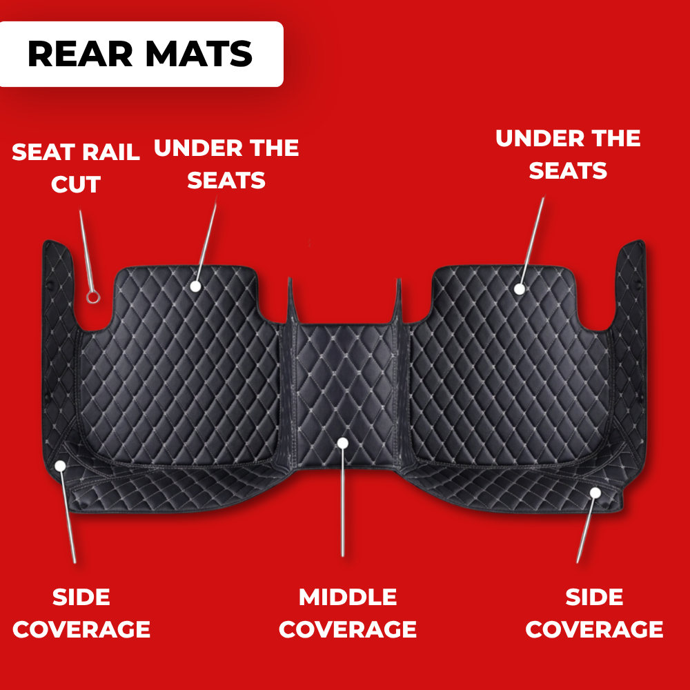 Custom-Fit Car Mats + 5 FREE GIFTS