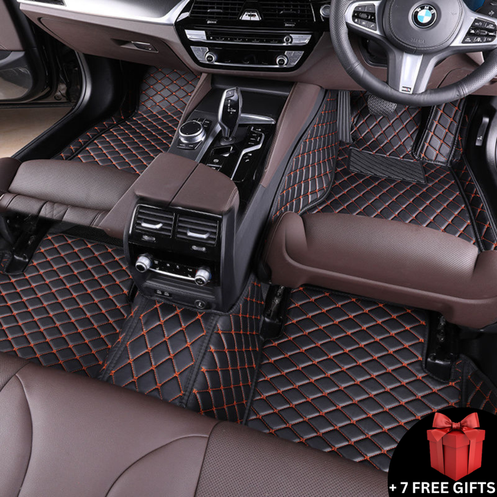 Black And Orange Stitching