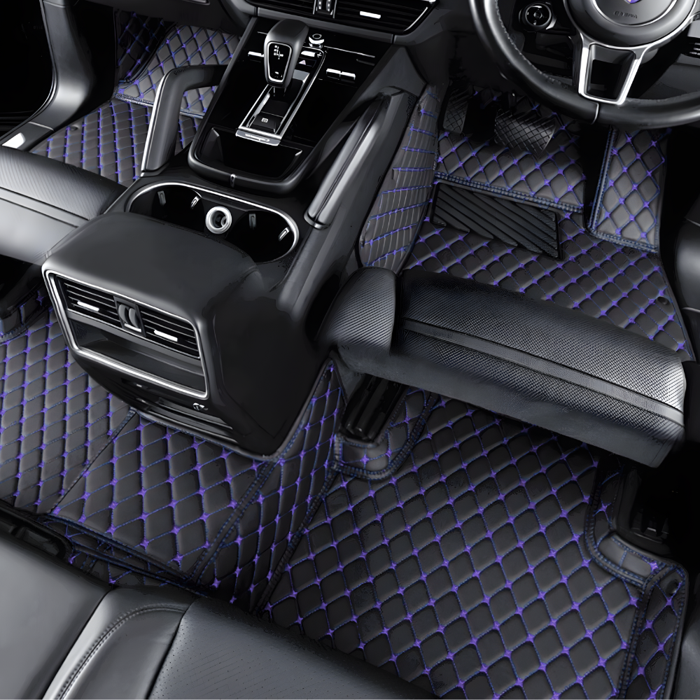 Black with Purple
