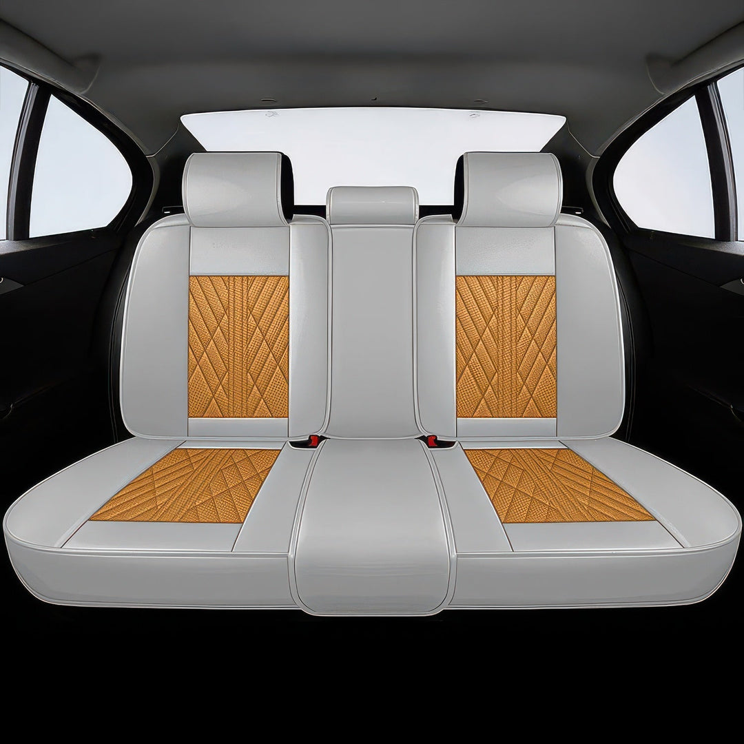 Brown & Gray Seat Covers