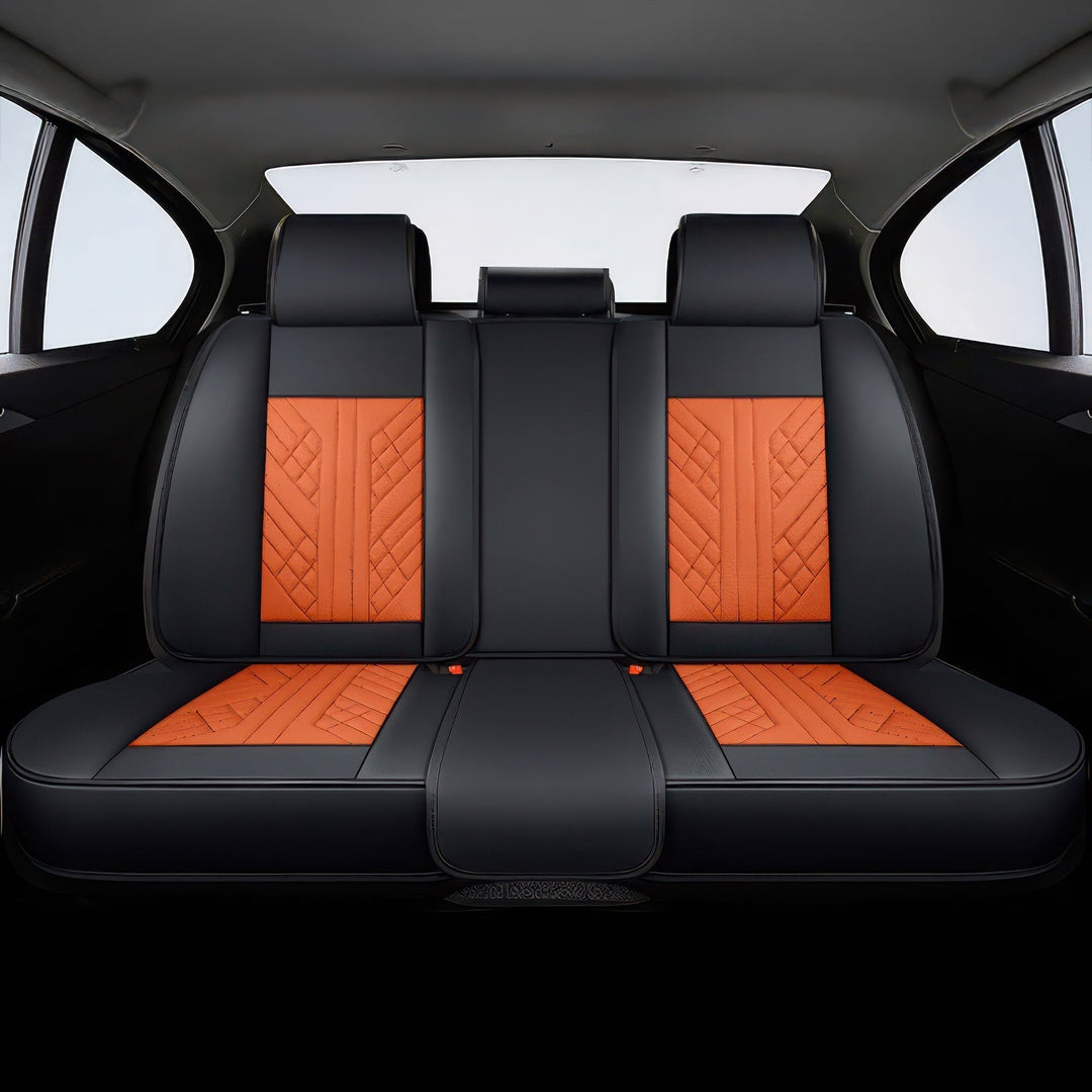 Orange & Black Seat Covers