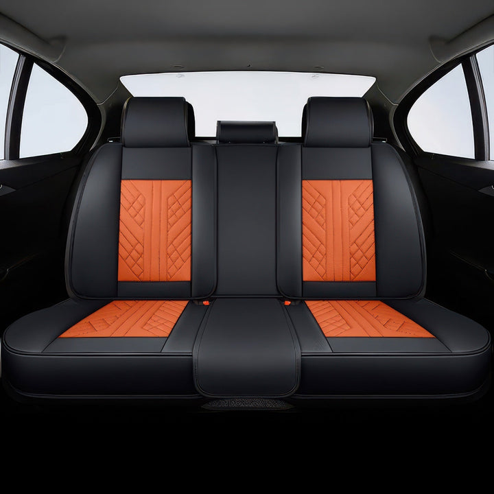 Orange & Black Seat Covers