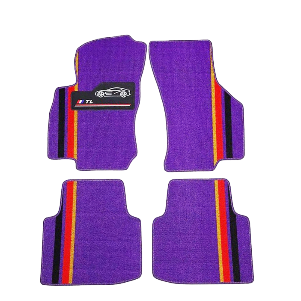 Purple Double Layer Mats