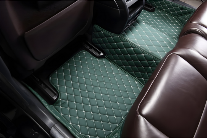 GREEN CAR MATS