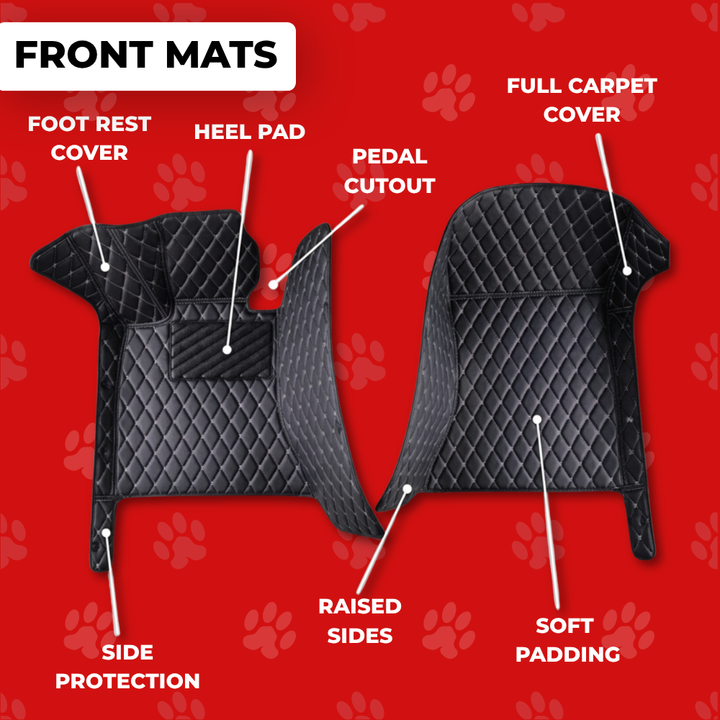 Fur Friends™ - Custom Car Floor Mats